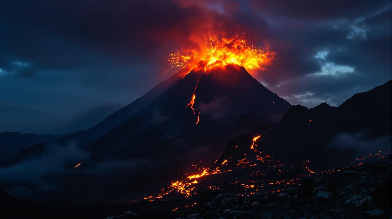 美女网站-美女网站HDR：火山爆发震撼实拍
